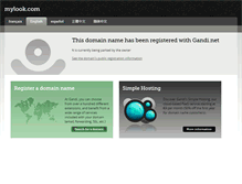 Tablet Screenshot of mylook.com
