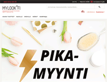 Tablet Screenshot of mylook.fi